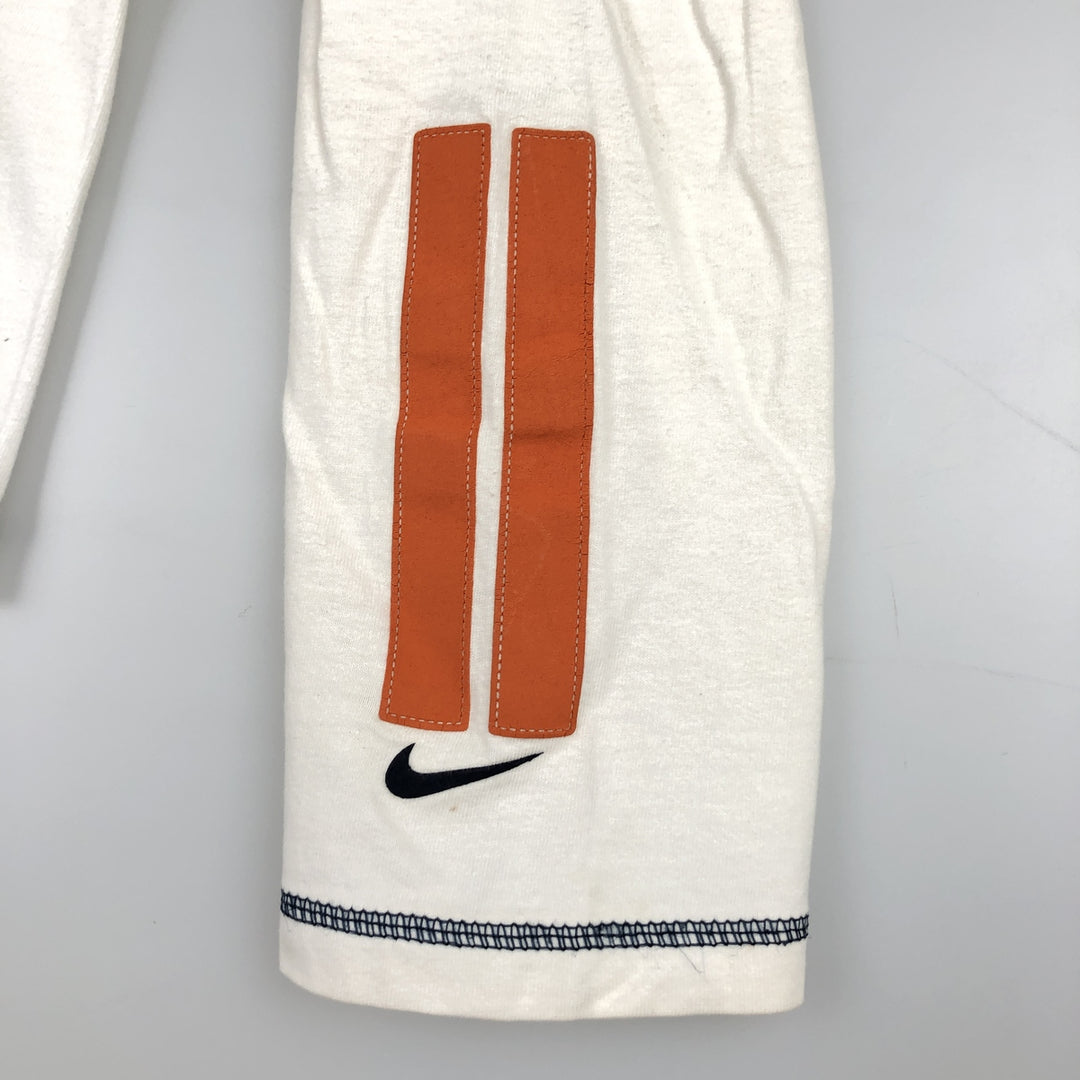 00'S Nike NIKE Long T-shirt Long T Men's L size cotton white type Vintage Second Hand