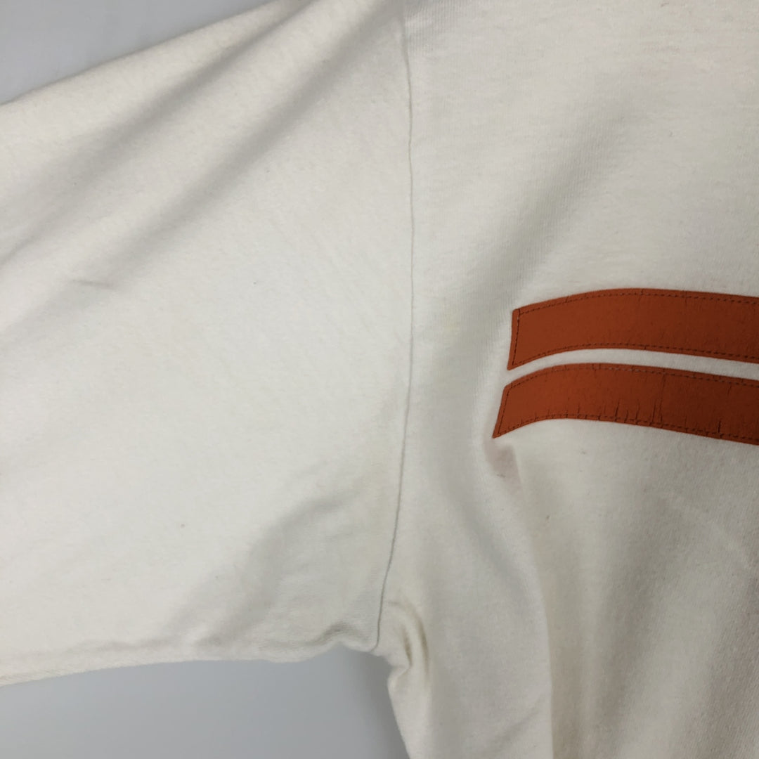 00'S Nike NIKE Long T-shirt Long T Men's L size cotton white type Vintage Second Hand