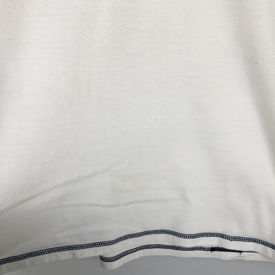00'S Nike NIKE Long T-shirt Long T Men's L size cotton white type Vintage Second Hand
