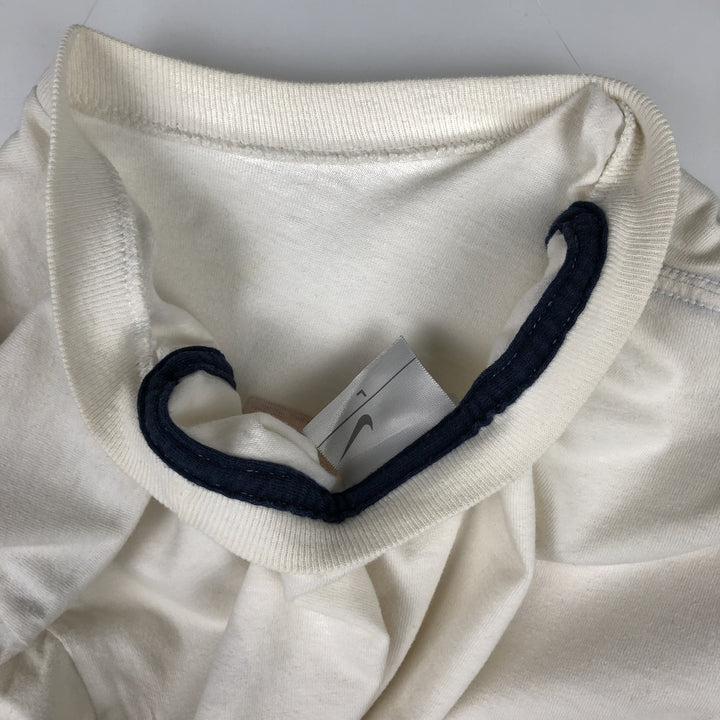 00'S Nike NIKE Long T-shirt Long T Men's L size cotton white type Vintage Second Hand