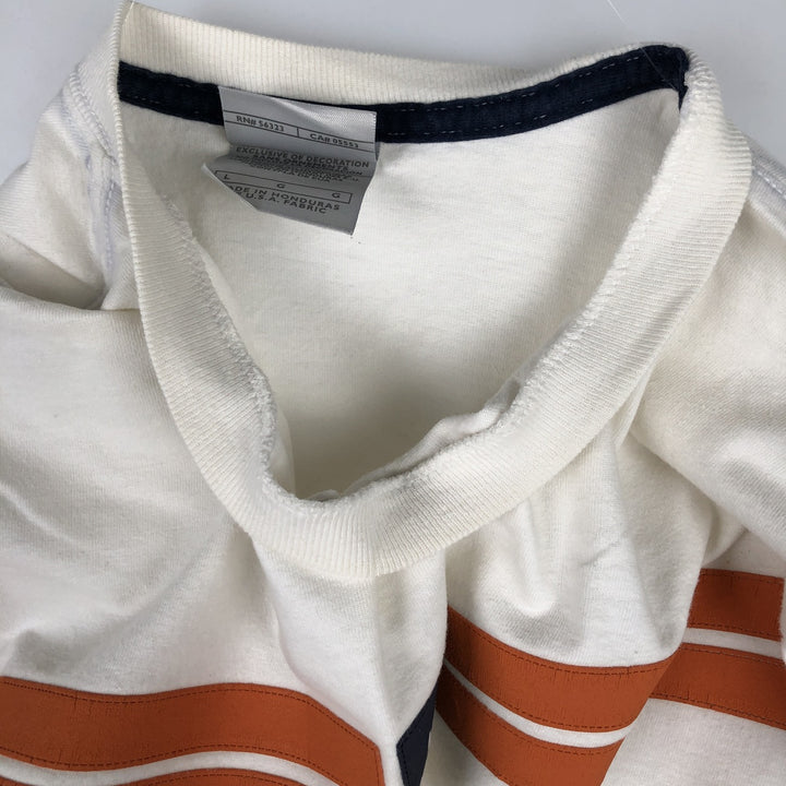 00'S Nike NIKE Long T-shirt Long T Men's L size cotton white type Vintage Second Hand