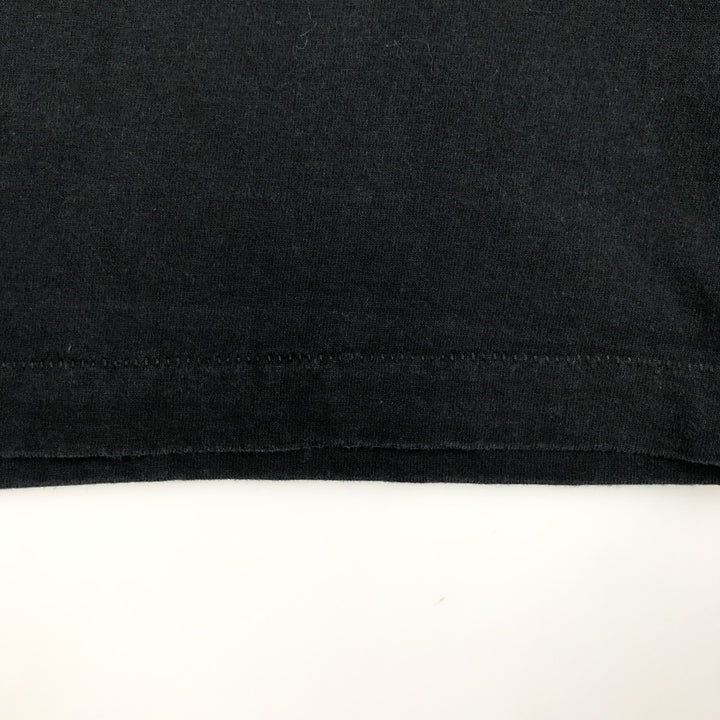 90'S Fruit of the Loom Animal Pattern Long-Sleeve T-Shirt, Made in USA, Men's Size L (Equivalent), Vintage cotton black type Vintage Second Hand