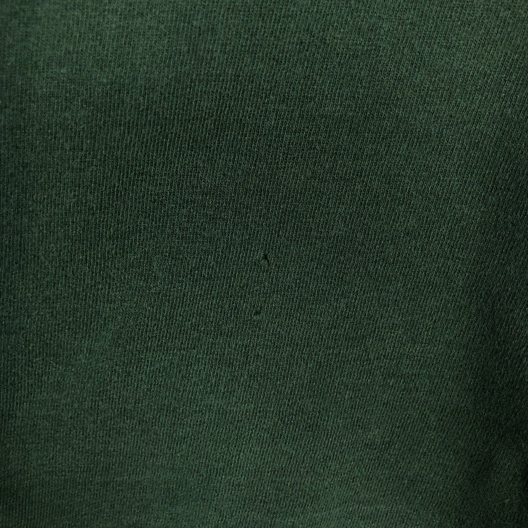 90'S Fruit of the Loom Louisiana-Pacific Advertising Long-Sleeve T-Shirt, Made in USA, Men's Size L (Equivalent), Vintage cotton Green type dark green Vintage Second Hand