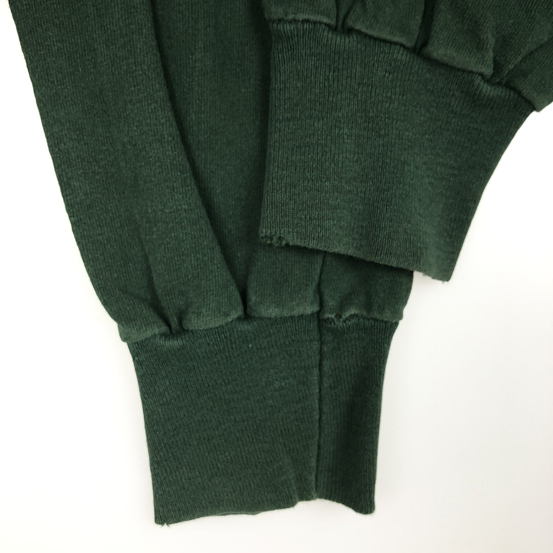 90'S Fruit of the Loom Louisiana-Pacific Advertising Long-Sleeve T-Shirt, Made in USA, Men's Size L (Equivalent), Vintage cotton Green type dark green Vintage Second Hand