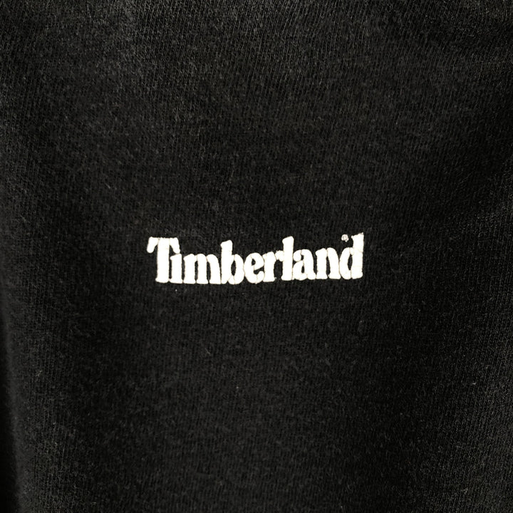 Timberland Long T-shirt, Men's XL size cotton black type Vintage Second Hand