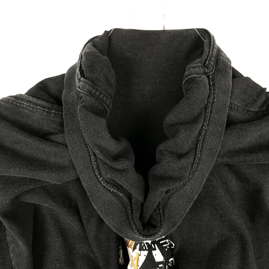 Timberland Long T-shirt, Men's XL size cotton black type Vintage Second Hand