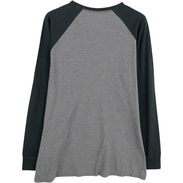 NIRVANA Long-Sleeve Band T-Shirt (Men's XL equivalent) cotton Charcoal Vintage Second Hand