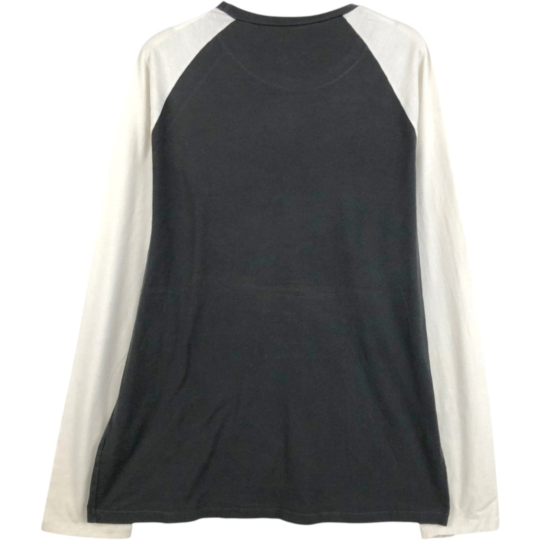 Ralph Lauren DENIM&SUPPLY Long-Sleeve T-Shirt (Men's Size M) cotton black type Vintage Second Hand