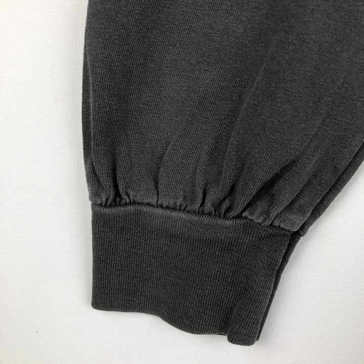 2000'S Gildan Suck Bang Blow Motorcycle Long-Sleeve T-Shirt (Men's XL equivalent) cotton Charcoal Vintage Second Hand