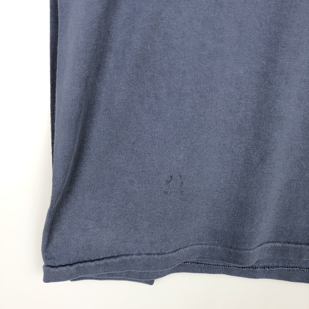 90'S GOTCHA Long-Sleeve T-Shirt, Made in USA, Men's Size L (approx.) cotton Blue type light blue Vintage Second Hand