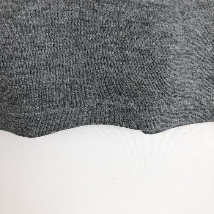 MALER V-neck Long-sleeve T-shirt (Men's size M) unclear gray type Vintage Second Hand