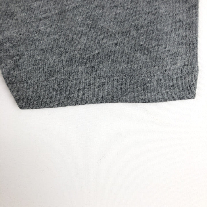 MALER V-neck Long-sleeve T-shirt (Men's size M) unclear gray type Vintage Second Hand