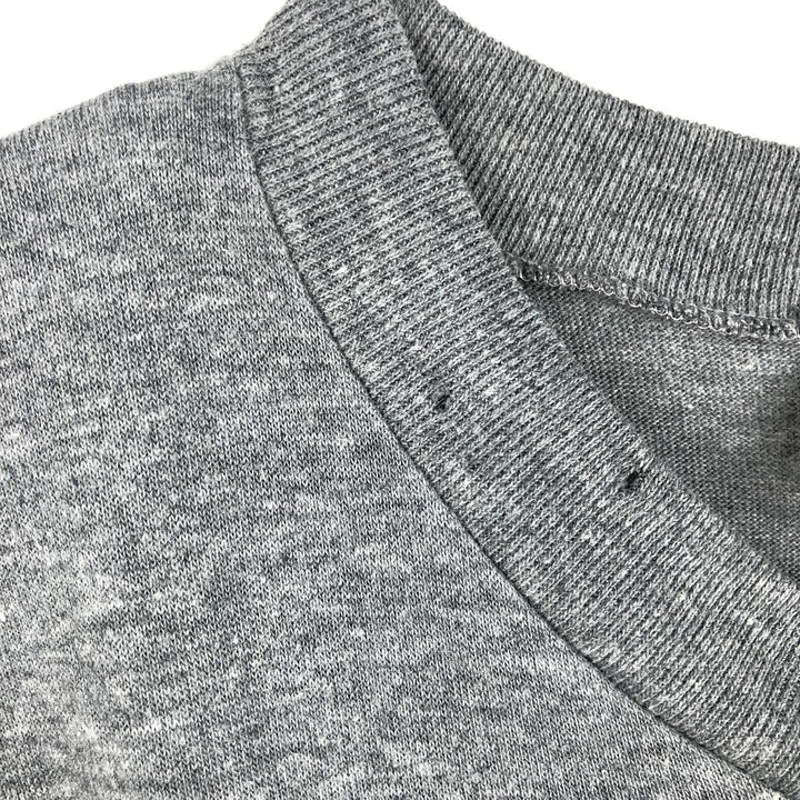 MALER V-neck Long-sleeve T-shirt (Men's size M) unclear gray type Vintage Second Hand