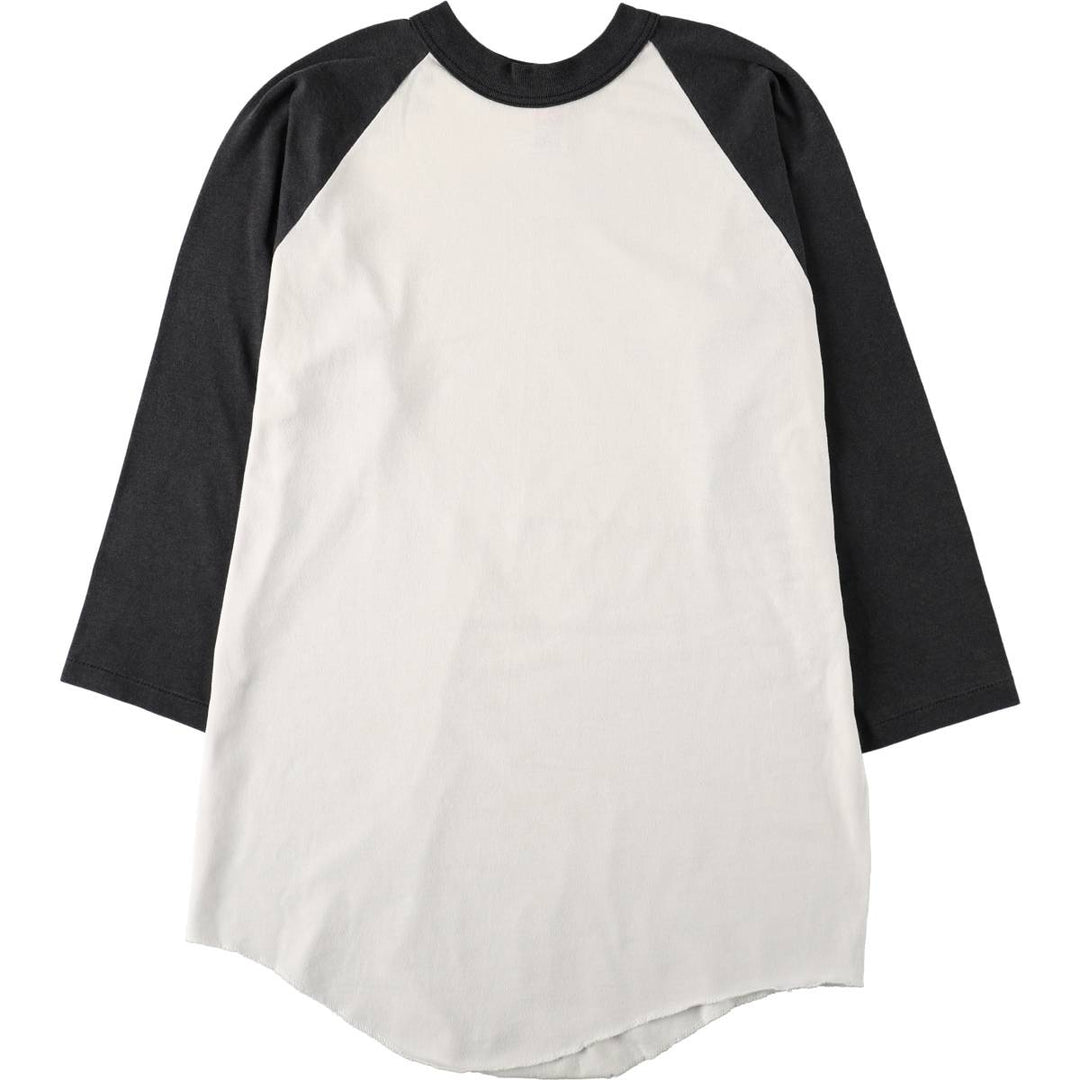 90'S Sofie Long-Sleeve T-Shirt, Made in USA, Men's Size L (Equivalent), Vintage cotton white type Vintage Second Hand