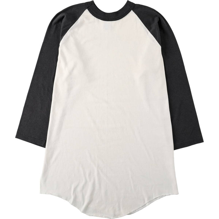 90'S Sofie Long-Sleeve T-Shirt, Made in USA, Men's Size L (Equivalent), Vintage cotton white type Vintage Second Hand