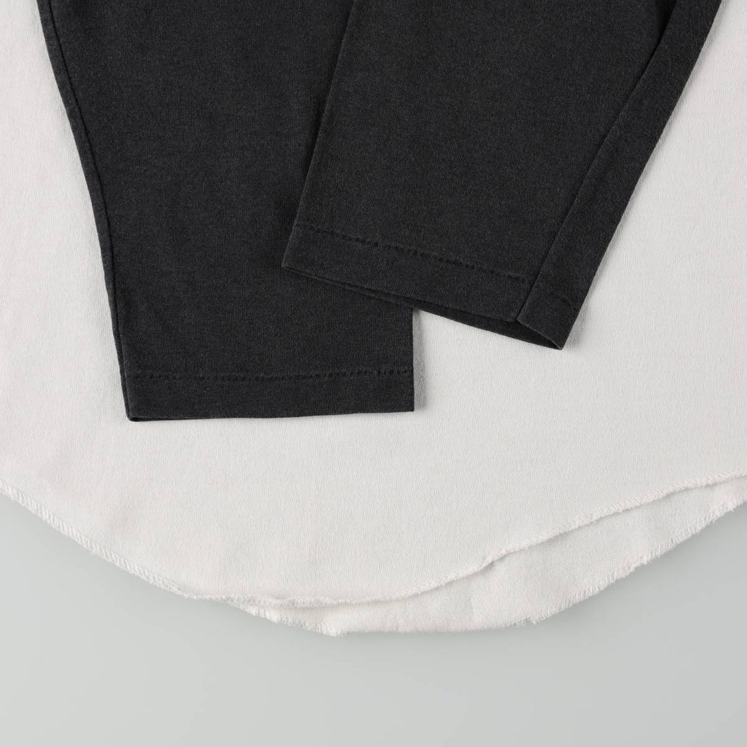 90'S Sofie Long-Sleeve T-Shirt, Made in USA, Men's Size L (Equivalent), Vintage cotton white type Vintage Second Hand