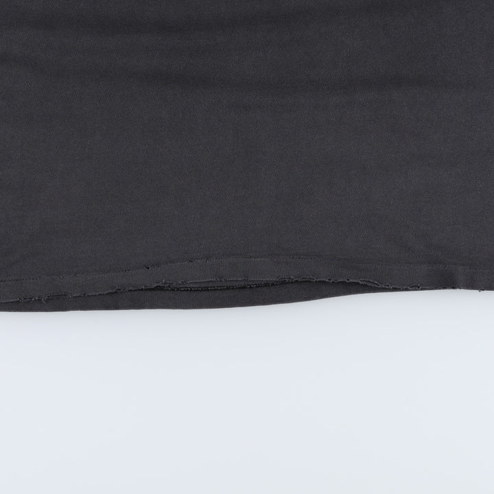 Vintage 90'S Hanes BEEFY-T plain T-shirt, Made in USA, Men's XL cotton black type Vintage Second Hand