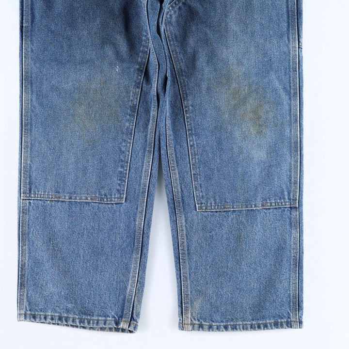 2000'S Carhartt Dungaree Fit Denim Painter Pants, Men's, Size W35 cotton blue type Vintage Second Hand