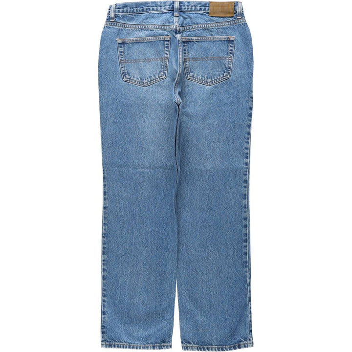 1990'S Tommy Hilfiger Tapered Denim Pants, Men's Size W33 (approx.), Vintage unclear blue type Vintage Second Hand