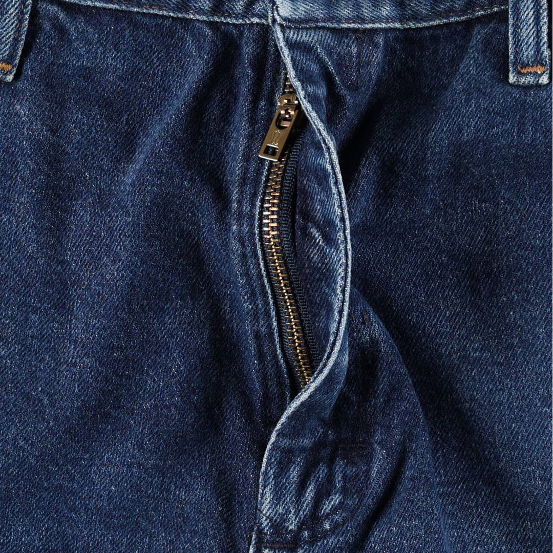 80s-90'S Wrangler Straight Denim Pants, Made in USA, Men's, W33, Vintage cotton blue type Vintage Second Hand
