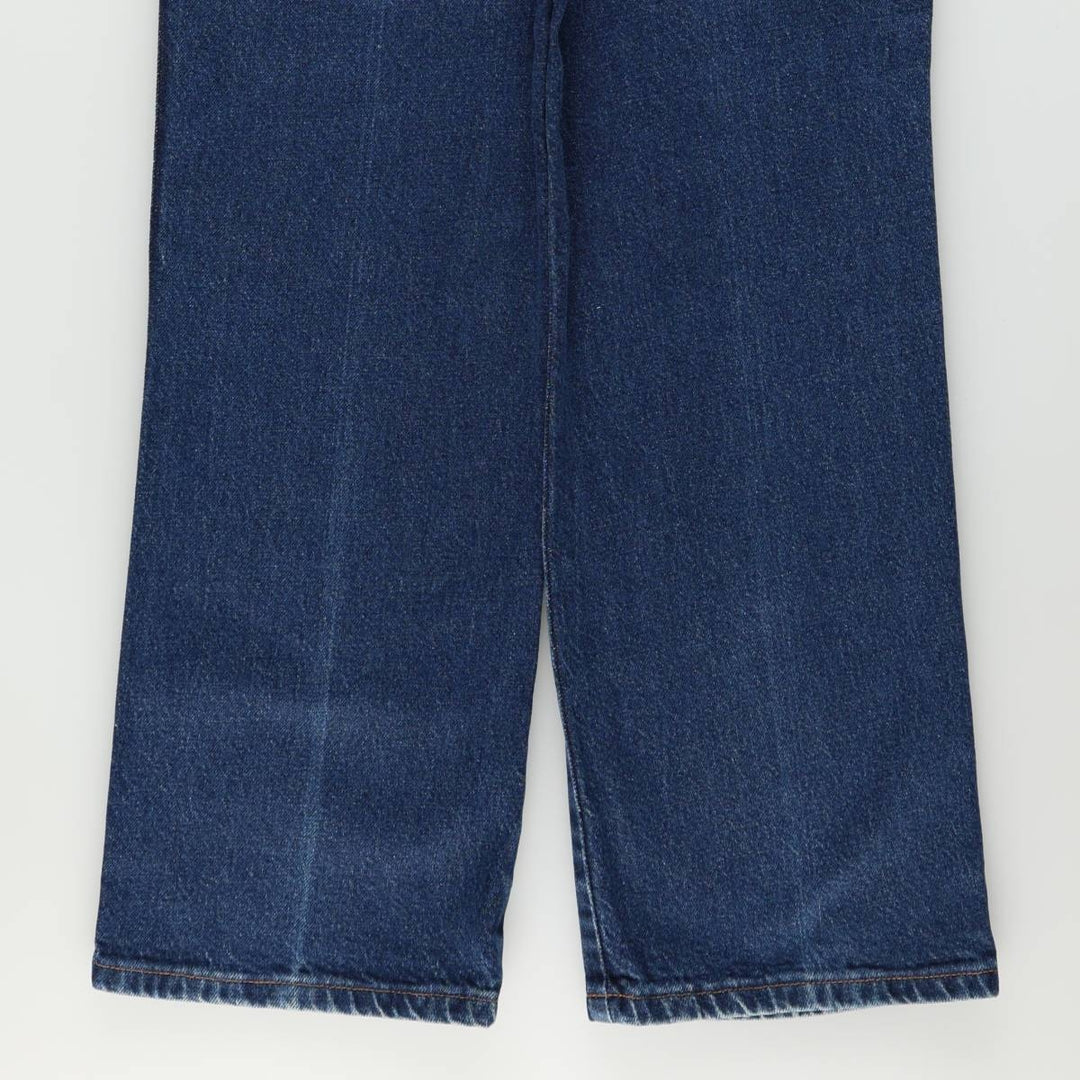 80s-90'S Wrangler Straight Denim Pants, Made in USA, Men's, W33, Vintage cotton blue type Vintage Second Hand