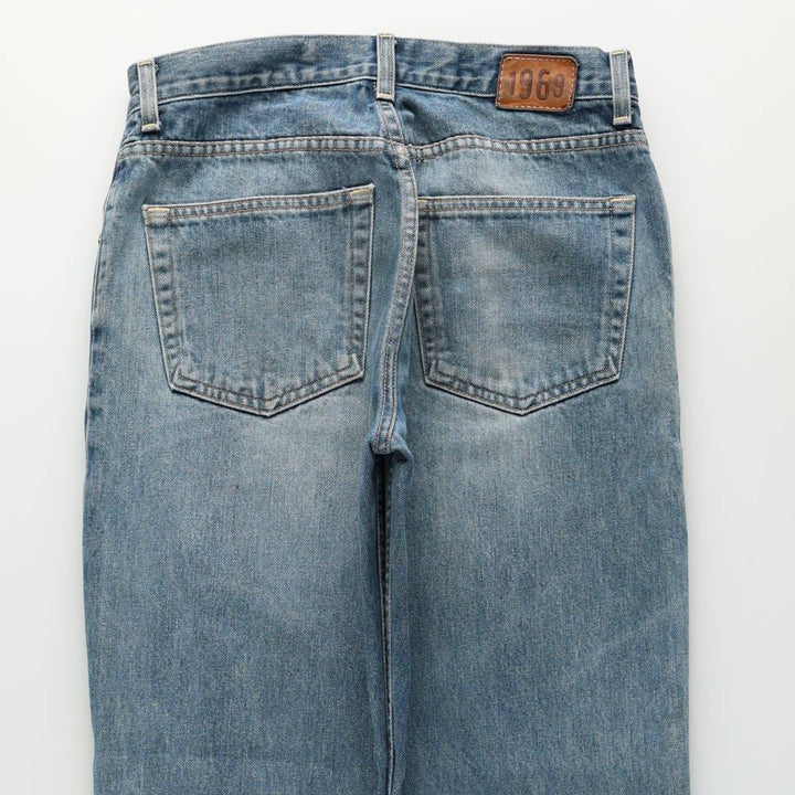 GAP STANDARD FIT Tapered Denim Pants, Men's W30 (approx.) cotton blue type Vintage Second Hand