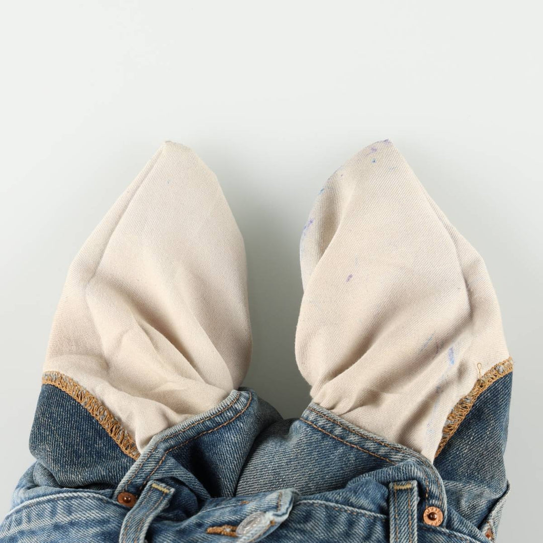 GAP STANDARD FIT Tapered Denim Pants, Men's W30 (approx.) cotton blue type Vintage Second Hand