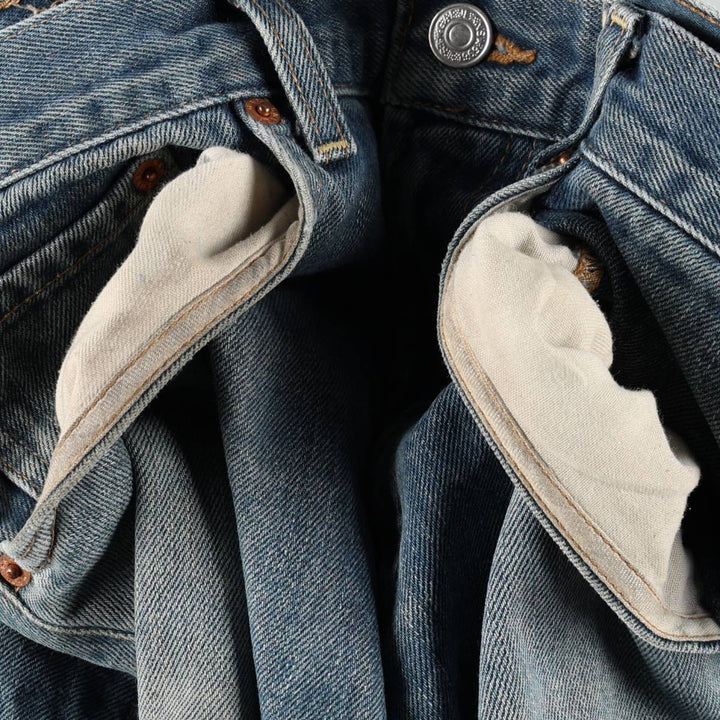 GAP STANDARD FIT Tapered Denim Pants, Men's W30 (approx.) cotton blue type Vintage Second Hand