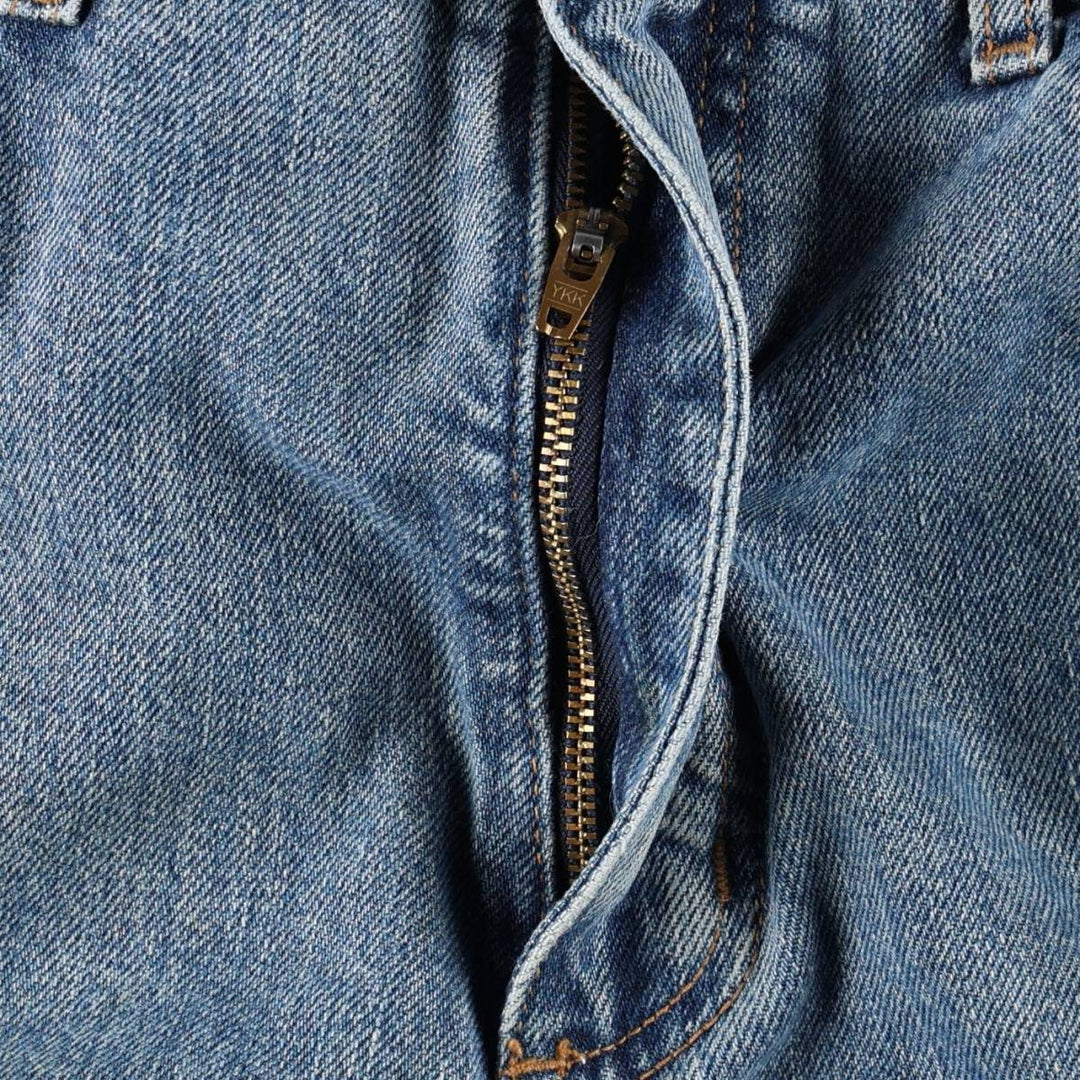 Guess Jeans Classic Fit Straight Leg Tapered Denim Pants, Men's Size W32 (approx.) cotton blue type Vintage Second Hand