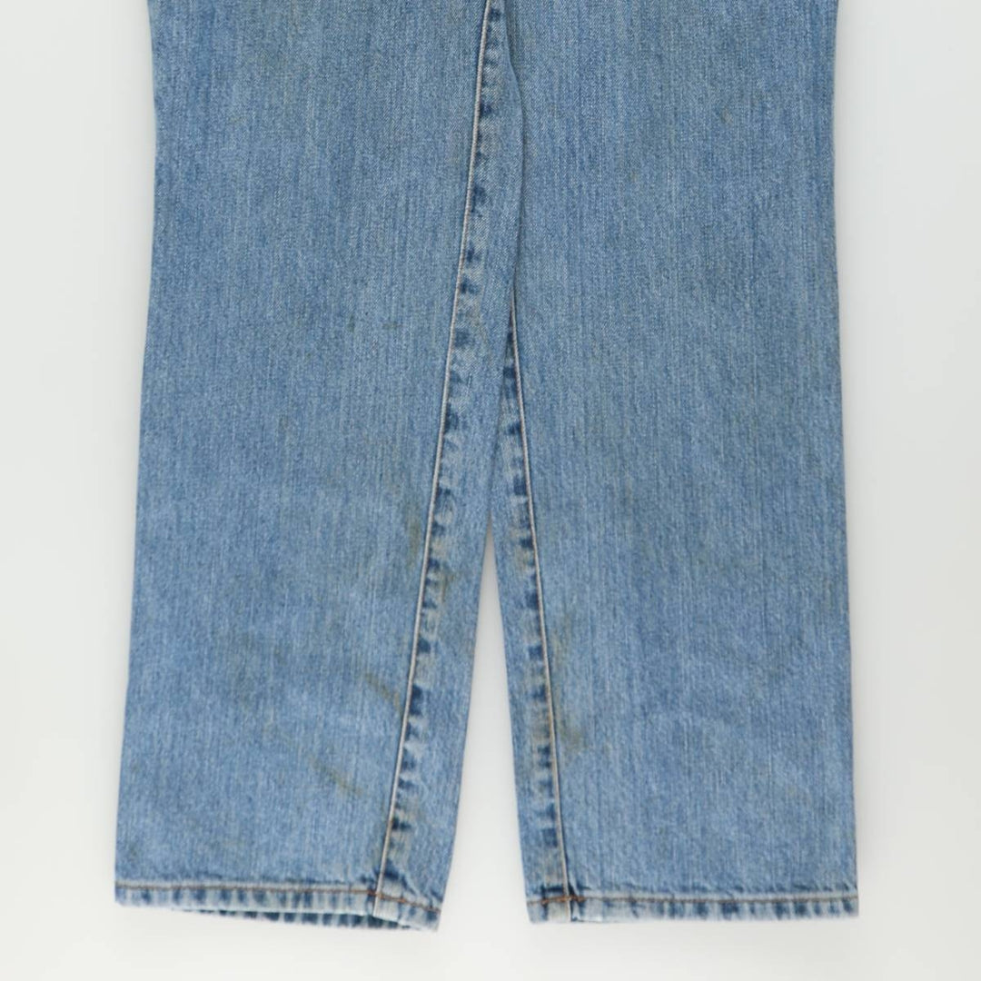 Guess Jeans Classic Fit Straight Leg Tapered Denim Pants, Men's Size W32 (approx.) cotton blue type Vintage Second Hand