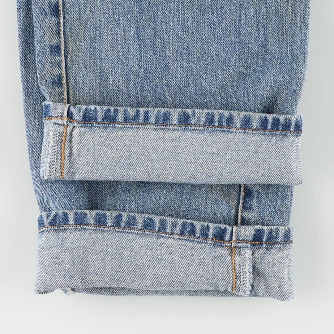 Guess Jeans Classic Fit Straight Leg Tapered Denim Pants, Men's Size W32 (approx.) cotton blue type Vintage Second Hand