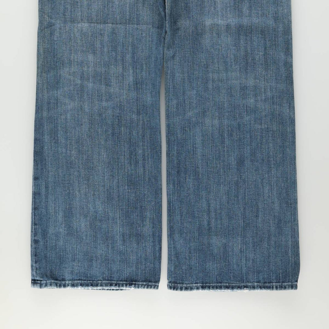 GAP Relaxed Boot Fit Bootcut Denim Pants, Men's Size W34 (approx.) cotton blue type Vintage Second Hand