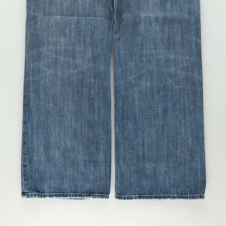 GAP Relaxed Boot Fit Bootcut Denim Pants, Men's Size W34 (approx.) cotton blue type Vintage Second Hand