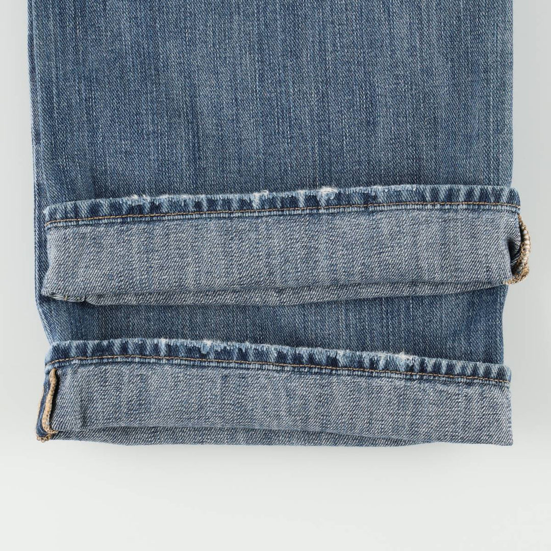 GAP Relaxed Boot Fit Bootcut Denim Pants, Men's Size W34 (approx.) cotton blue type Vintage Second Hand