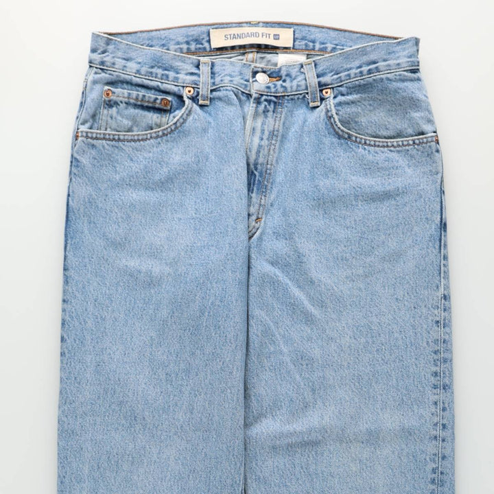 GAP STANDARD FIT Tapered Denim Pants, Men's W33 (approx.) cotton blue type Vintage Second Hand