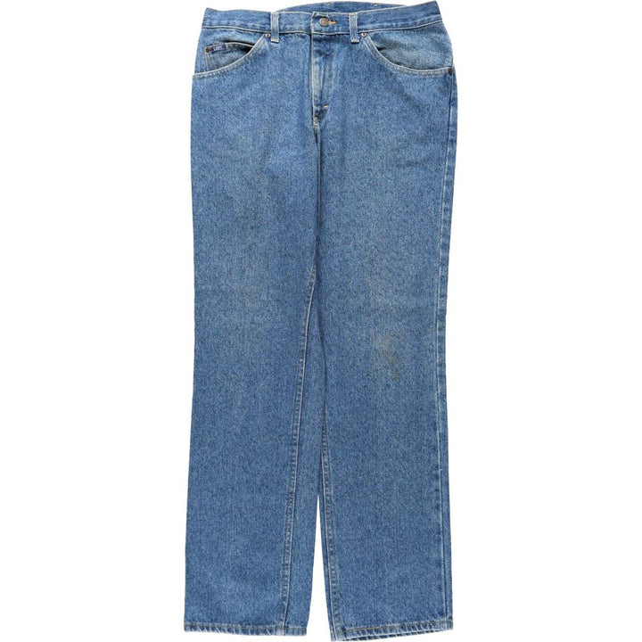 Lee Tapered Denim Pants, Made in USA, Men's Size W33 (approx.) cotton blue type Vintage Second Hand