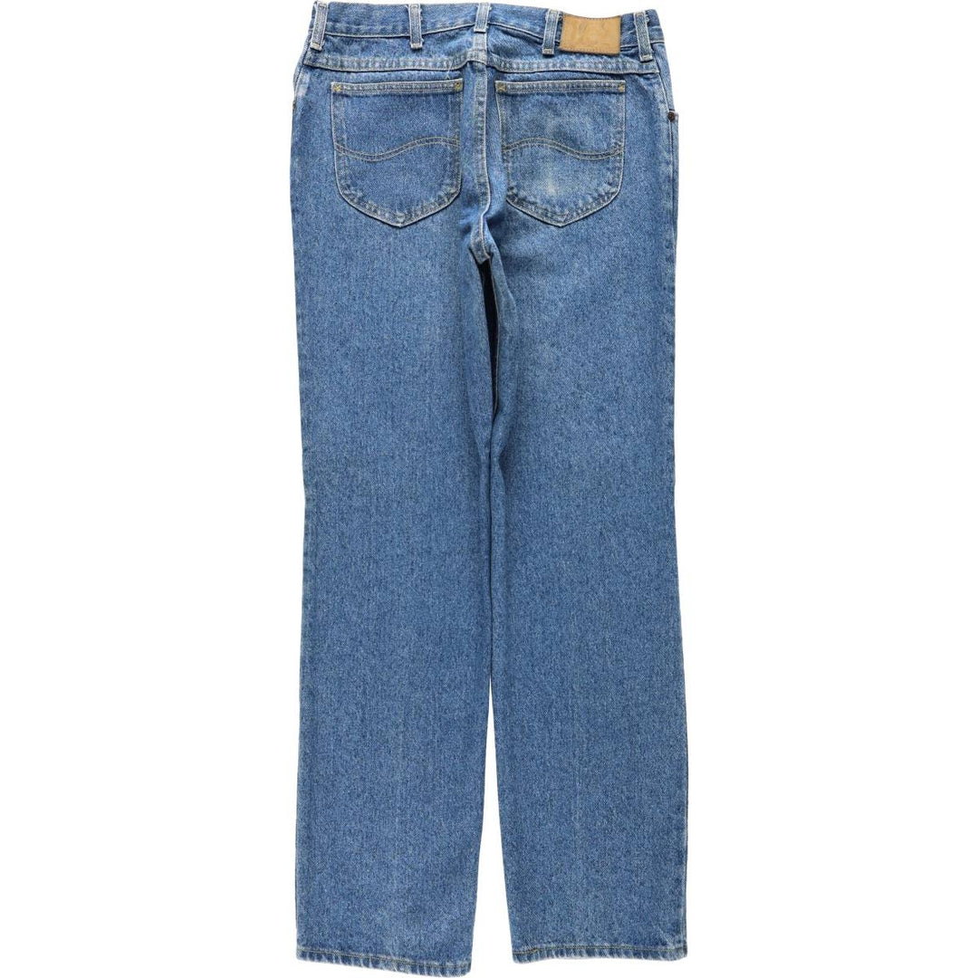Lee Tapered Denim Pants, Made in USA, Men's Size W33 (approx.) cotton blue type Vintage Second Hand