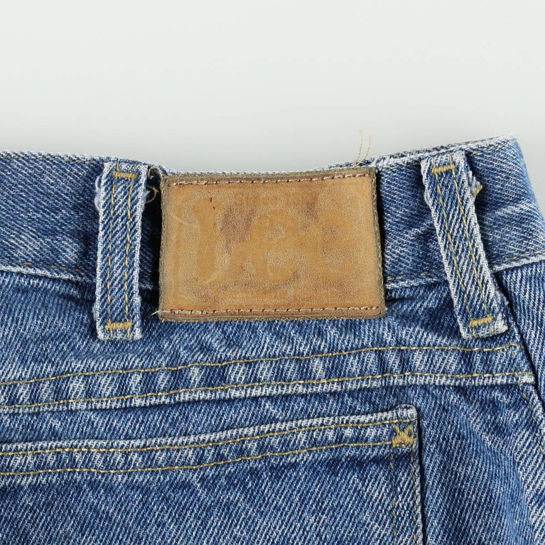 Lee Tapered Denim Pants, Made in USA, Men's Size W33 (approx.) cotton blue type Vintage Second Hand
