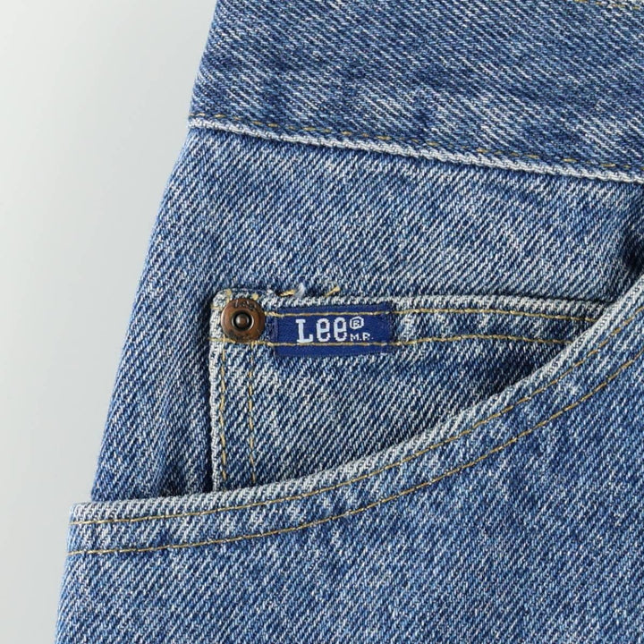 Lee Tapered Denim Pants, Made in USA, Men's Size W33 (approx.) cotton blue type Vintage Second Hand