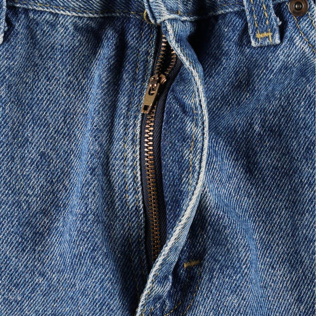 Lee Tapered Denim Pants, Made in USA, Men's Size W33 (approx.) cotton blue type Vintage Second Hand