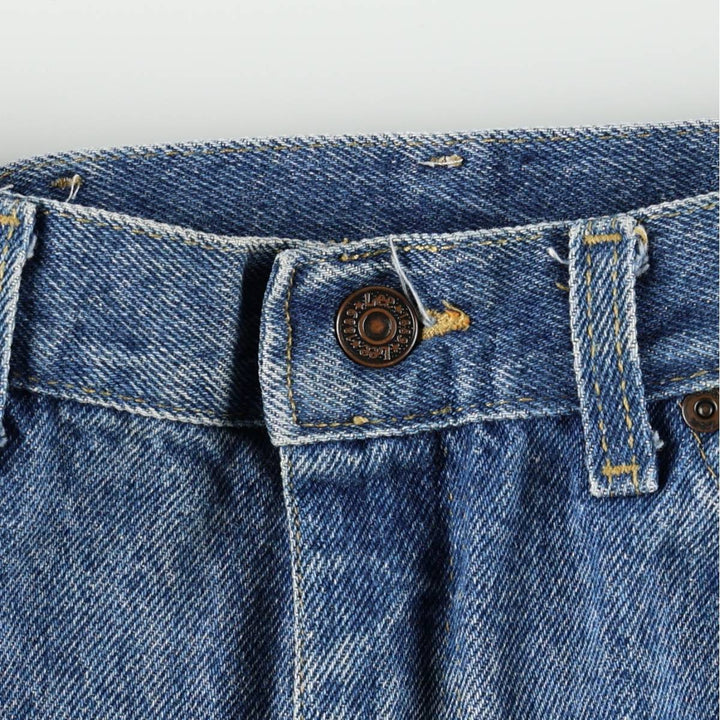 Lee Tapered Denim Pants, Made in USA, Men's Size W33 (approx.) cotton blue type Vintage Second Hand
