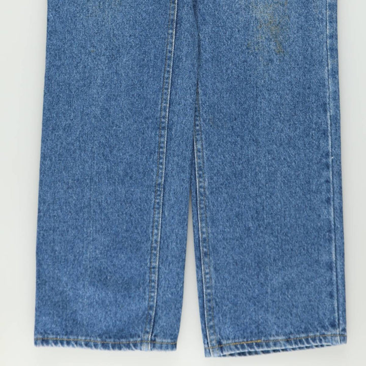 Lee Tapered Denim Pants, Made in USA, Men's Size W33 (approx.) cotton blue type Vintage Second Hand