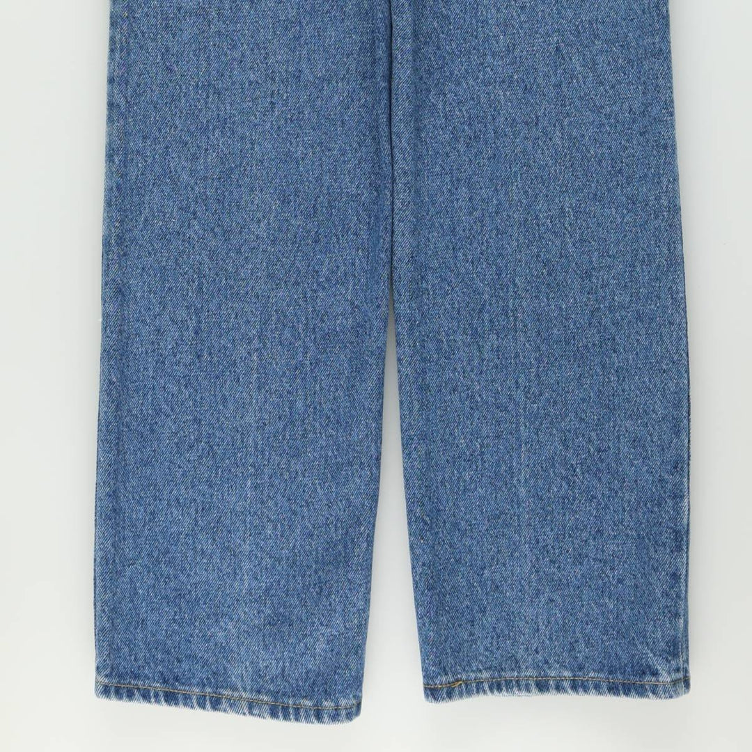 Lee Tapered Denim Pants, Made in USA, Men's Size W33 (approx.) cotton blue type Vintage Second Hand