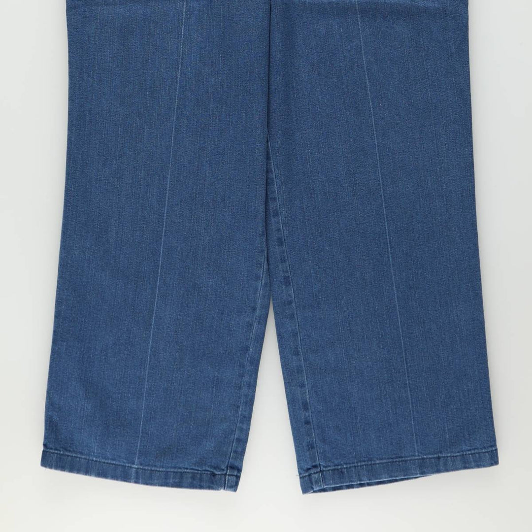 Dockers PLEATED CLASSIC FIT Two-Pleat Tapered Denim Pants, Men's Size W34 (approx.) cotton blue type Vintage Second Hand