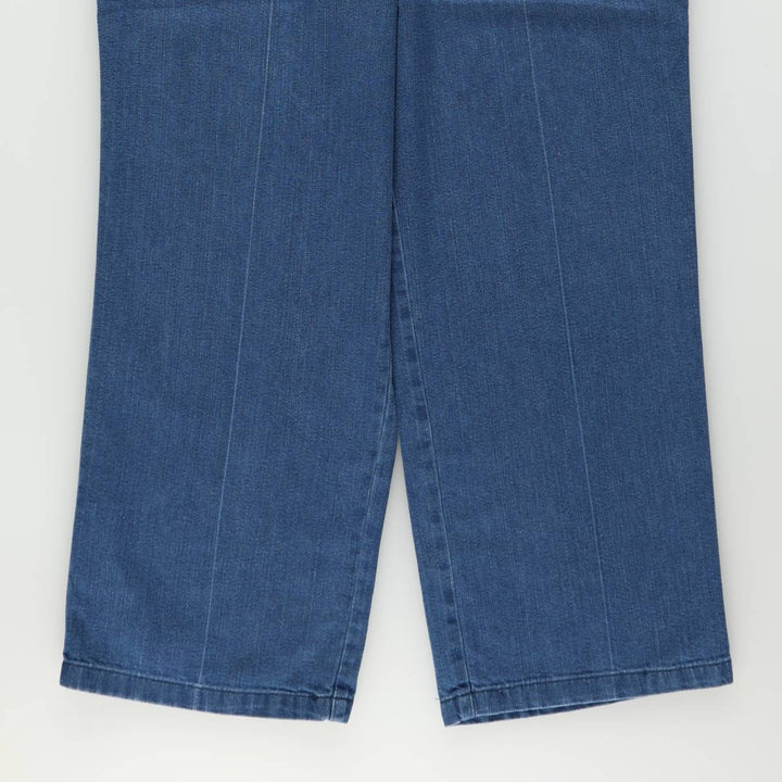 Dockers PLEATED CLASSIC FIT Two-Pleat Tapered Denim Pants, Men's Size W34 (approx.) cotton blue type Vintage Second Hand