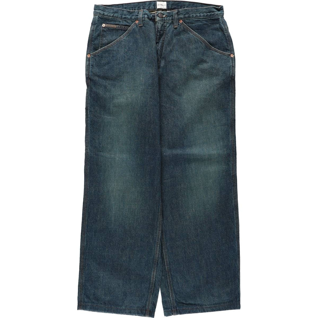 90s-00'S Calvin Klein Jeans Denim Painter Pants Men's W36 (approx.) Vintage cotton Navy blue Vintage Second Hand