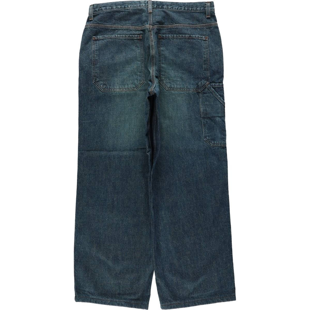 90s-00'S Calvin Klein Jeans Denim Painter Pants Men's W36 (approx.) Vintage cotton Navy blue Vintage Second Hand