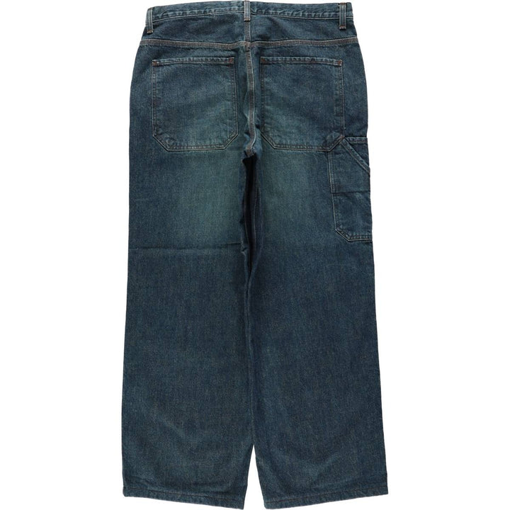 90s-00'S Calvin Klein Jeans Denim Painter Pants Men's W36 (approx.) Vintage cotton Navy blue Vintage Second Hand