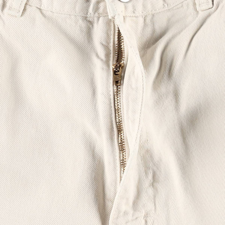 90s-00'S Calvin Klein Jeans White Denim Tapered Jeans Men's W36 (approx.) Vintage cotton white type Vintage Second Hand