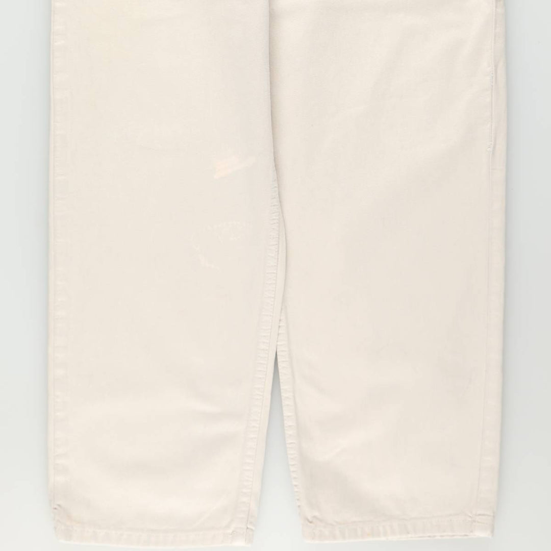 90s-00'S Calvin Klein Jeans White Denim Tapered Jeans Men's W36 (approx.) Vintage cotton white type Vintage Second Hand
